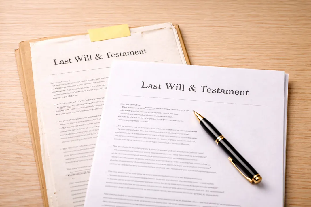 Updating a will